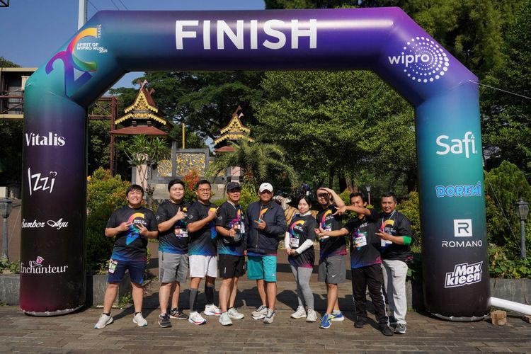 Race photo from WIPRO RUN 2025 - Vitalis Unza 20th Anniversary