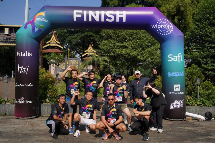 Race photo from WIPRO RUN 2025 - Vitalis Unza 20th Anniversary