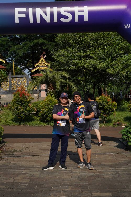 Race photo from WIPRO RUN 2025 - Vitalis Unza 20th Anniversary