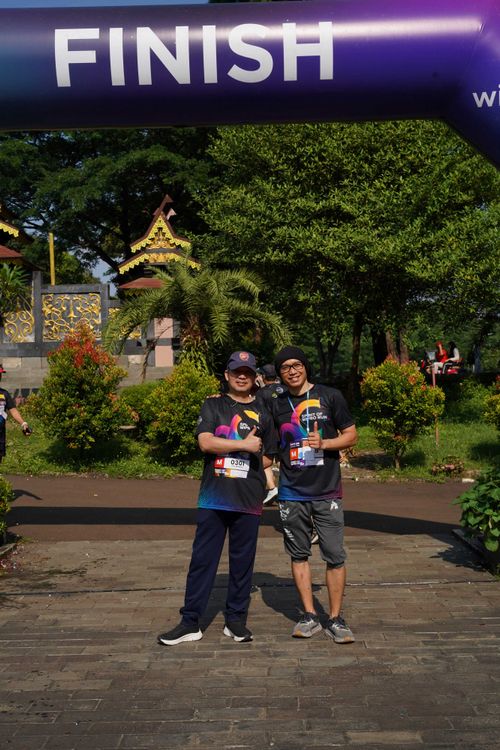 Race photo from WIPRO RUN 2025 - Vitalis Unza 20th Anniversary