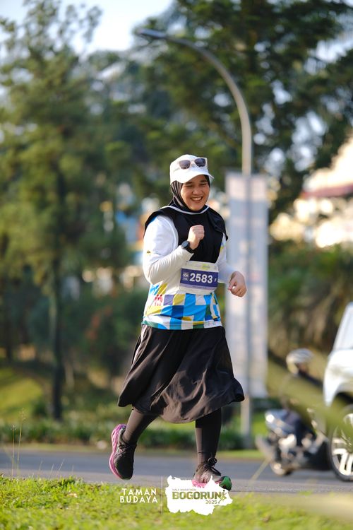 Race photo from Taman Budaya x BOGORUN 2025