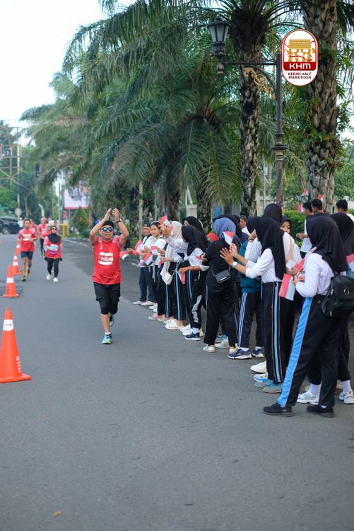Race photo from Kediri Half Marathon 2025
