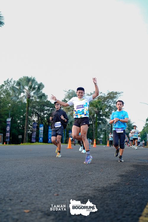 Race photo from Taman Budaya x BOGORUN 2025