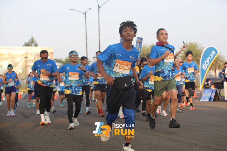 Race photo from ISOPLUS RUN 2025 - JAKARTA