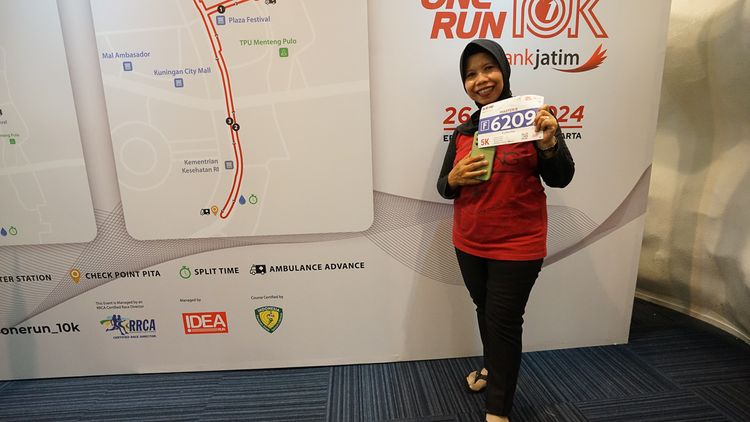 Race photo from ONE RUN 10 K