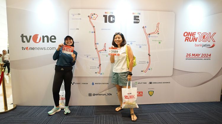Race photo from ONE RUN 10 K