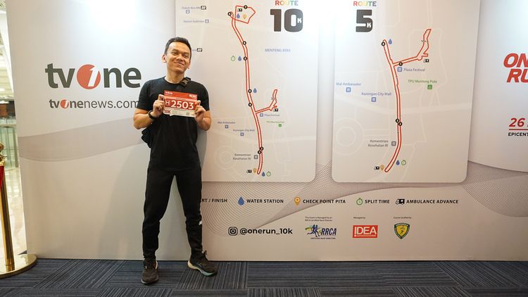 Race photo from ONE RUN 10 K