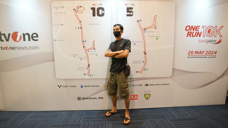 Race photo from ONE RUN 10 K