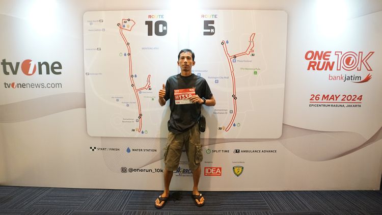 Race photo from ONE RUN 10 K