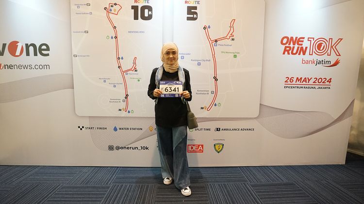 Race photo from ONE RUN 10 K