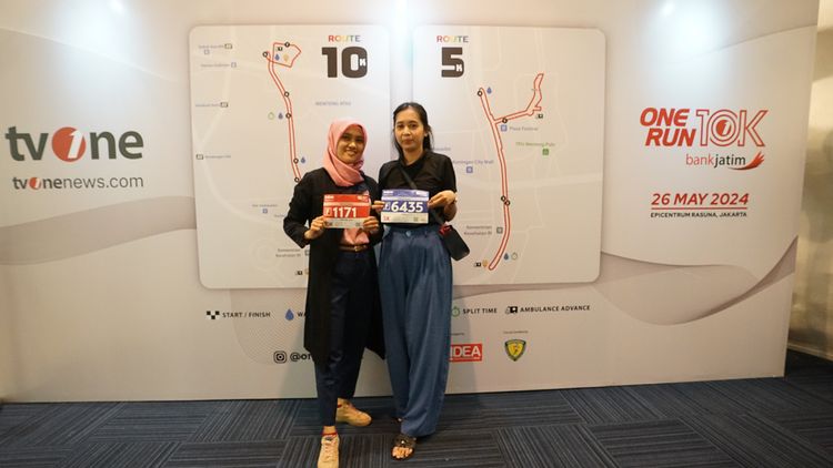 Race photo from ONE RUN 10 K