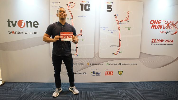 Race photo from ONE RUN 10 K