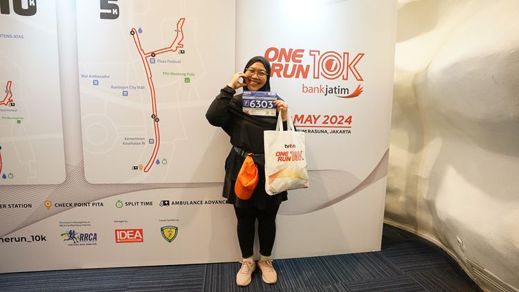 Race photo from ONE RUN 10 K