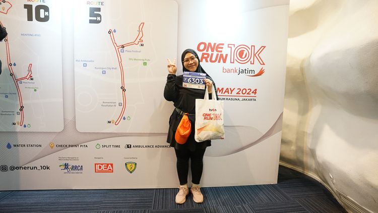 Race photo from ONE RUN 10 K