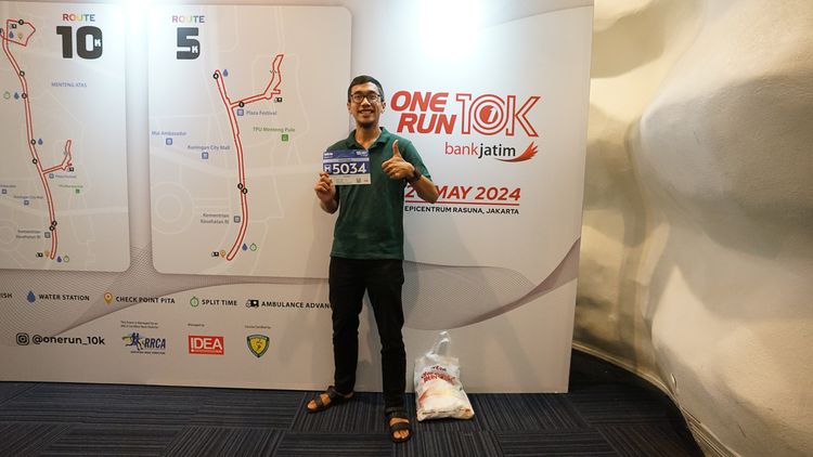 Race photo from ONE RUN 10 K