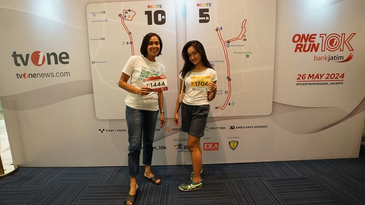 Race photo from ONE RUN 10 K