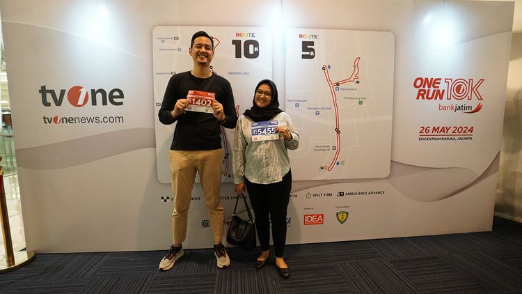 Race photo from ONE RUN 10 K
