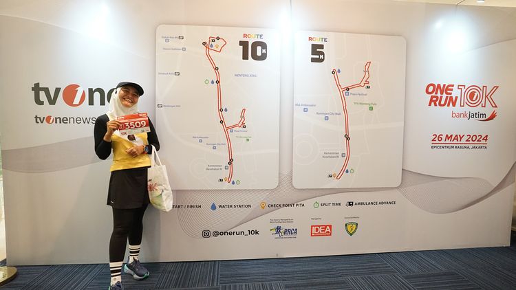 Race photo from ONE RUN 10 K