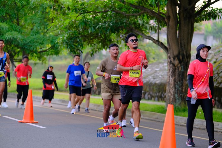 Race photo from CISANGKAN KBP CITY RUN 2025
