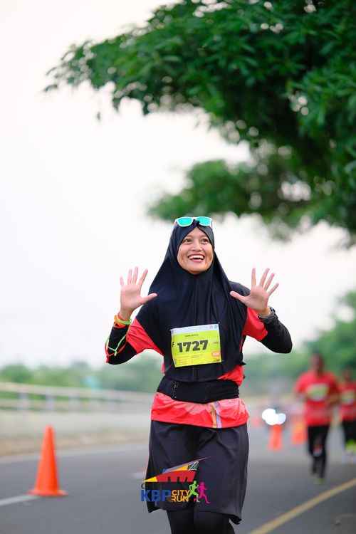 Race photo from CISANGKAN KBP CITY RUN 2025