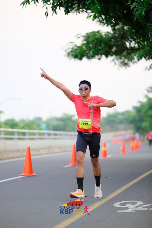 Race photo from CISANGKAN KBP CITY RUN 2025