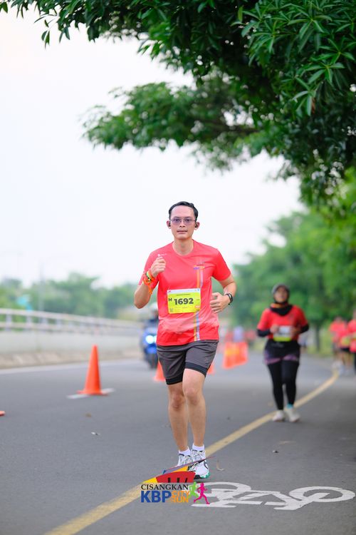 Race photo from CISANGKAN KBP CITY RUN 2025