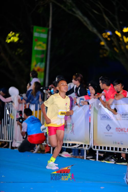 Race photo from CISANGKAN KBP CITY RUN 2025