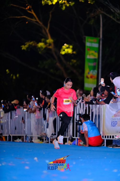 Race photo from CISANGKAN KBP CITY RUN 2025