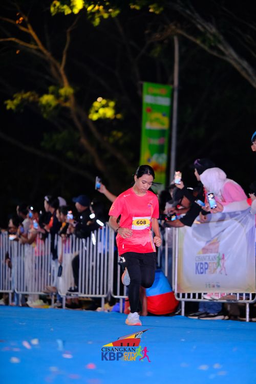 Race photo from CISANGKAN KBP CITY RUN 2025