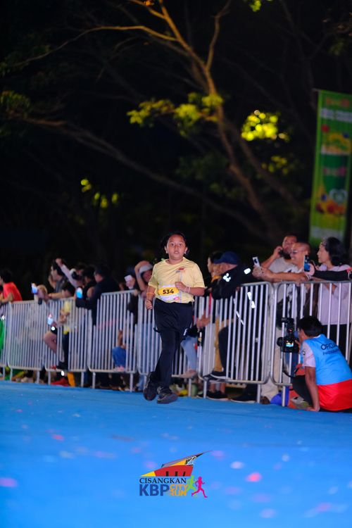Race photo from CISANGKAN KBP CITY RUN 2025