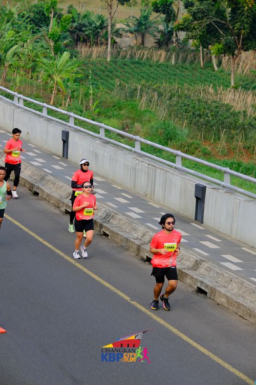 Race photo from CISANGKAN KBP CITY RUN 2025
