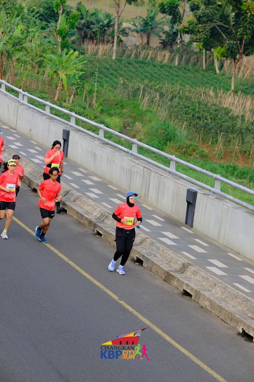 Race photo from CISANGKAN KBP CITY RUN 2025