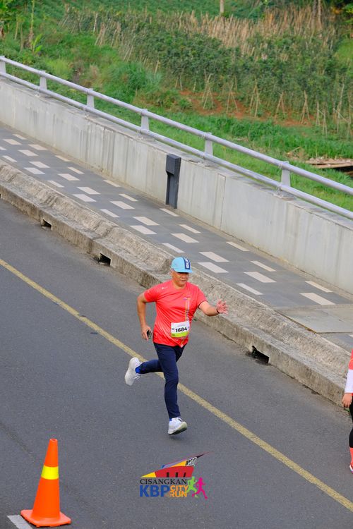 Race photo from CISANGKAN KBP CITY RUN 2025