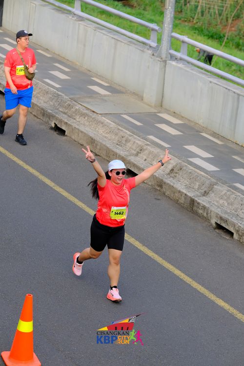 Race photo from CISANGKAN KBP CITY RUN 2025