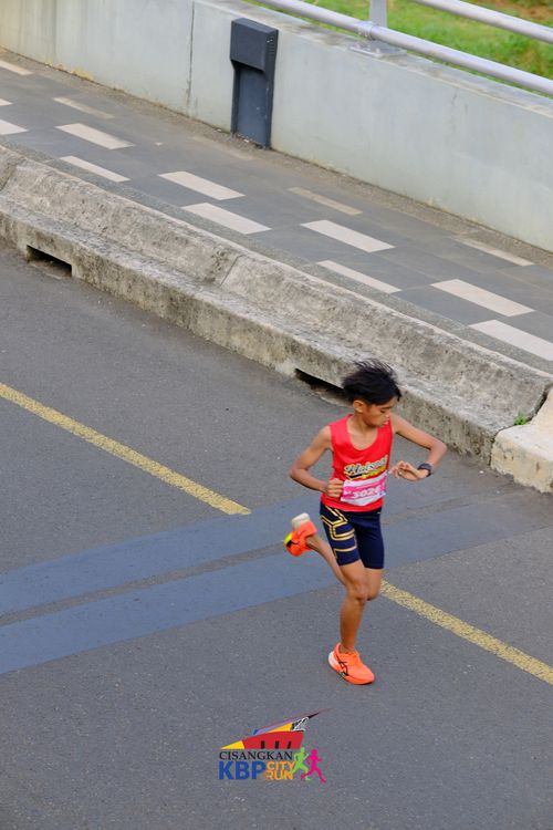 Race photo from CISANGKAN KBP CITY RUN 2025