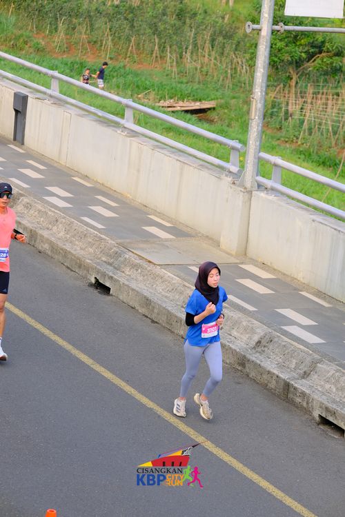 Race photo from CISANGKAN KBP CITY RUN 2025