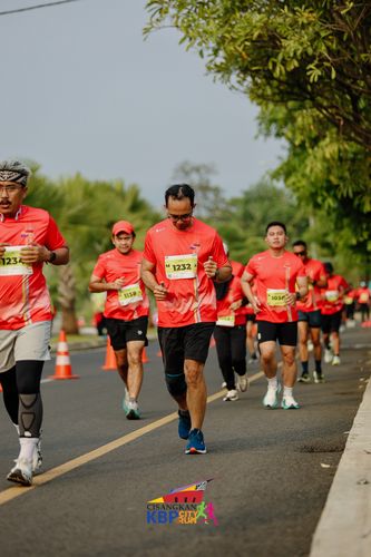 Race photo from CISANGKAN KBP CITY RUN 2025