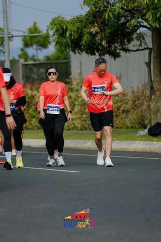 Race photo from CISANGKAN KBP CITY RUN 2025