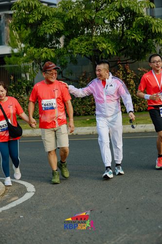 Race photo from CISANGKAN KBP CITY RUN 2025