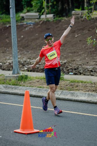 Race photo from CISANGKAN KBP CITY RUN 2025