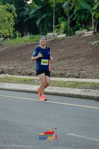 Race photo from CISANGKAN KBP CITY RUN 2025