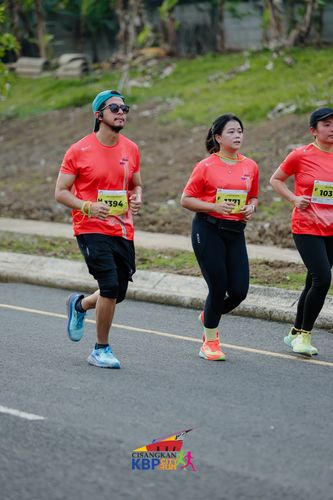 Race photo from CISANGKAN KBP CITY RUN 2025