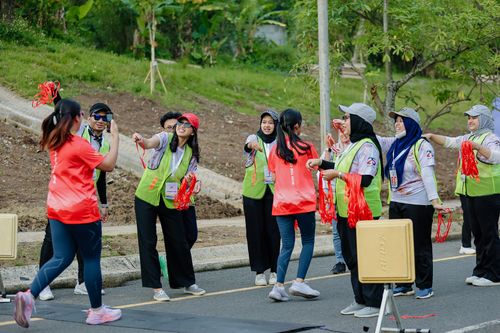 Race photo from CISANGKAN KBP CITY RUN 2025