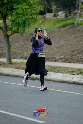 Race photo from CISANGKAN KBP CITY RUN 2025