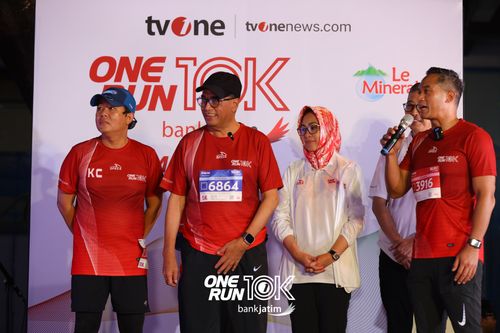 Race photo from ONE RUN 10 K