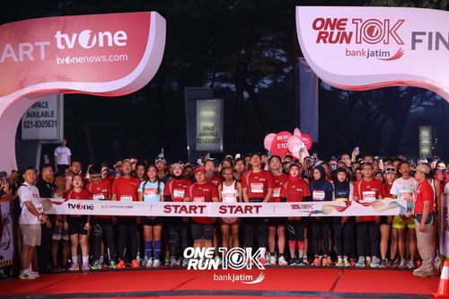 Race photo from ONE RUN 10 K