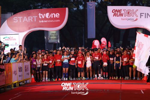 Race photo from ONE RUN 10 K