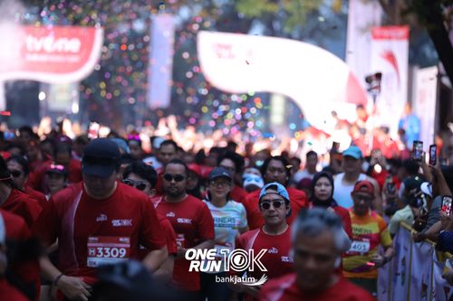Race photo from ONE RUN 10 K