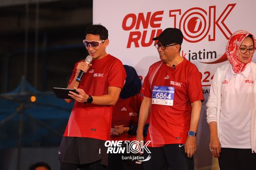 Race photo from ONE RUN 10 K