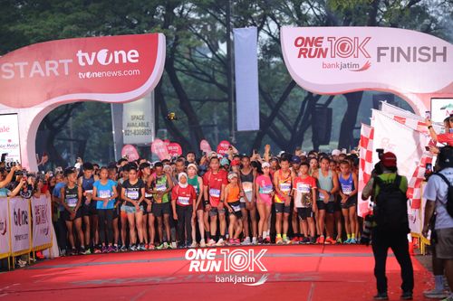 Race photo from ONE RUN 10 K
